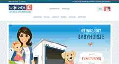 Desktop Screenshot of lutjepotje.nl